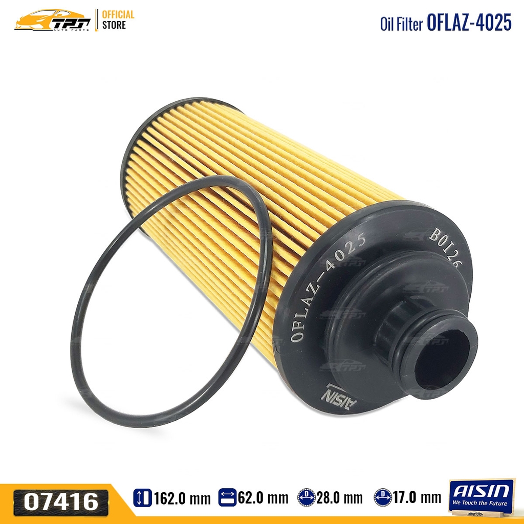 OFLAZ4025 Lọc Nhớt Động Cơ Chevrolet COLORADO 11-19 TRAILBLAZER 12-16 AISIN - Japan