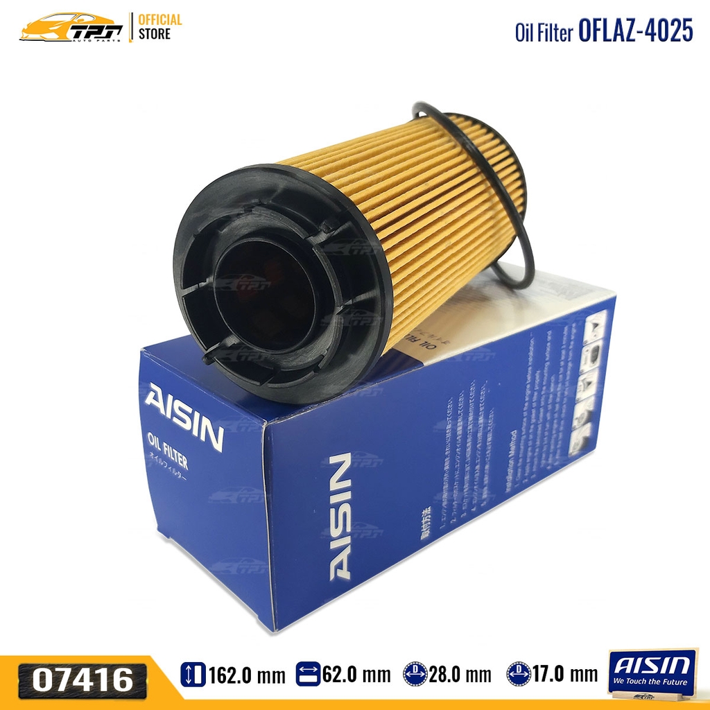 OFLAZ4025 Lọc Nhớt Động Cơ Chevrolet COLORADO 11-19 TRAILBLAZER 12-16 AISIN - Japan