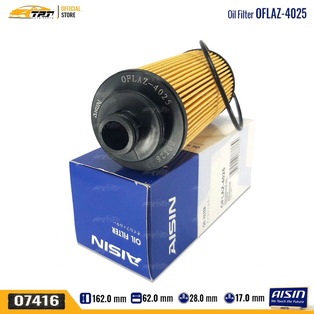 OFLAZ4025 Lọc Nhớt Động Cơ Chevrolet COLORADO 11-19 TRAILBLAZER 12-16 AISIN - Japan