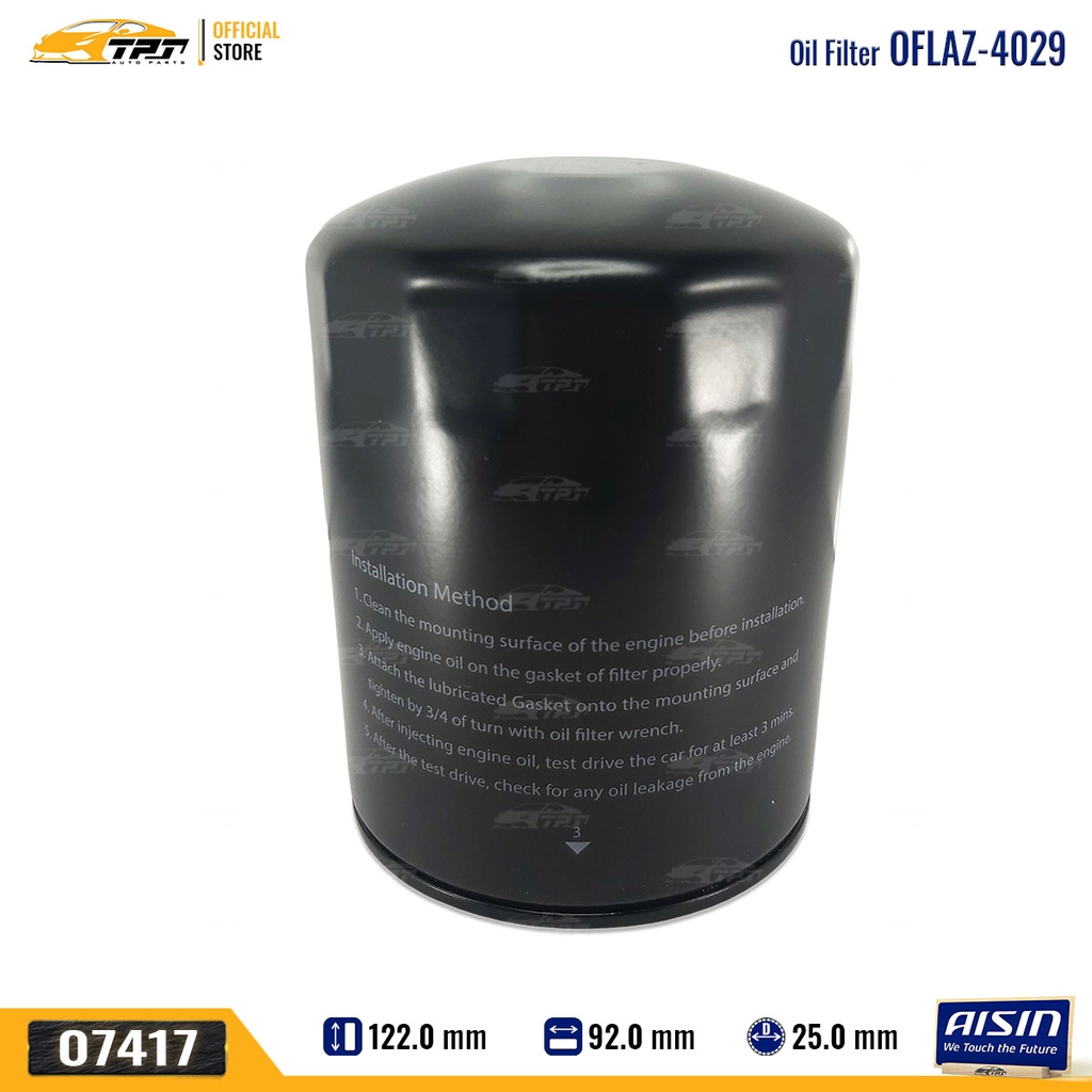 OFLAZ4029 Lọc Nhớt Động Cơ Kia FRONTIER Hyundai PORTER - STAREX - SOLATI AISIN - Japan