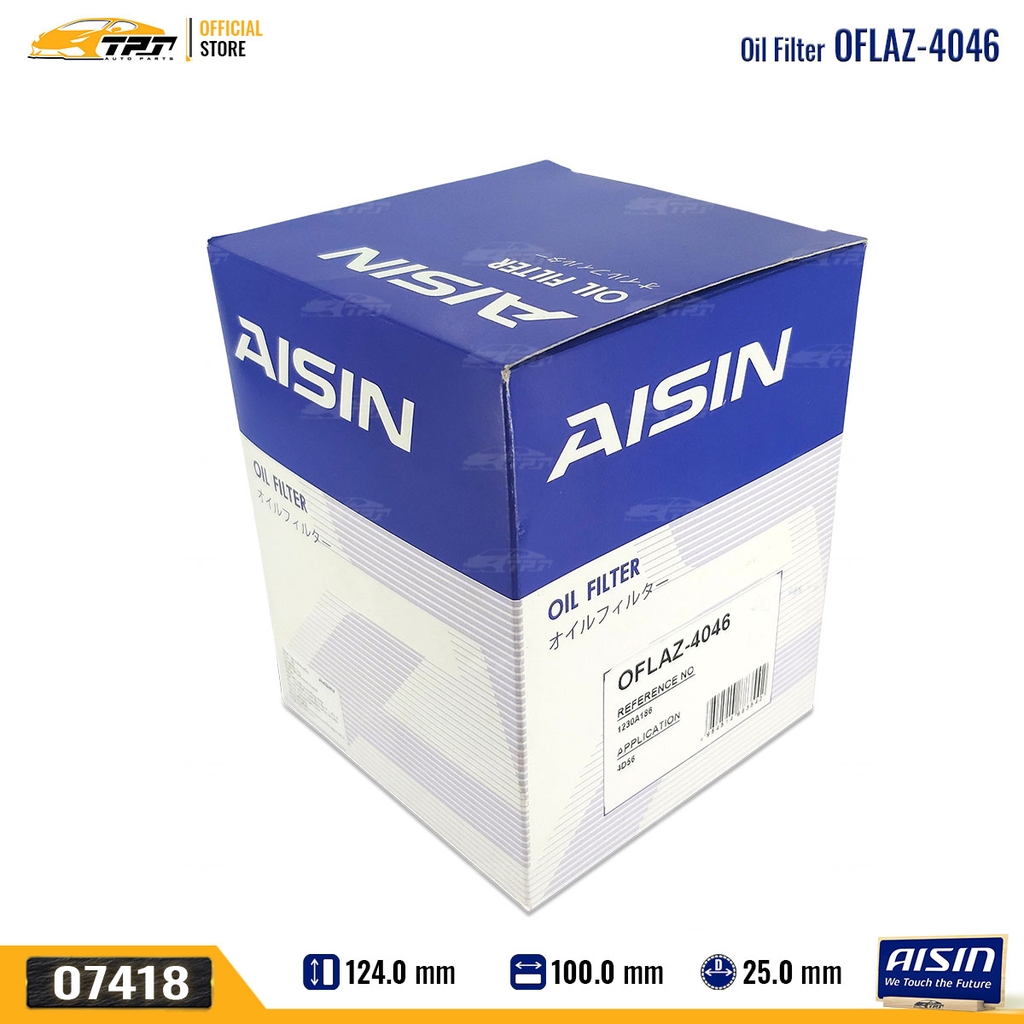 OFLAZ4046 Lọc Nhớt Động Cơ Mitsubishi TRITON PAJERO L300 2.5D AISIN - Japan