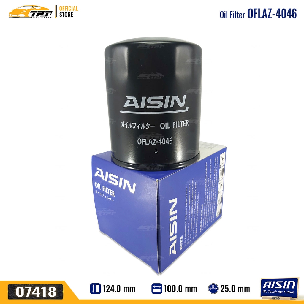 OFLAZ4046 Lọc Nhớt Động Cơ Mitsubishi TRITON PAJERO L300 2.5D AISIN - Japan