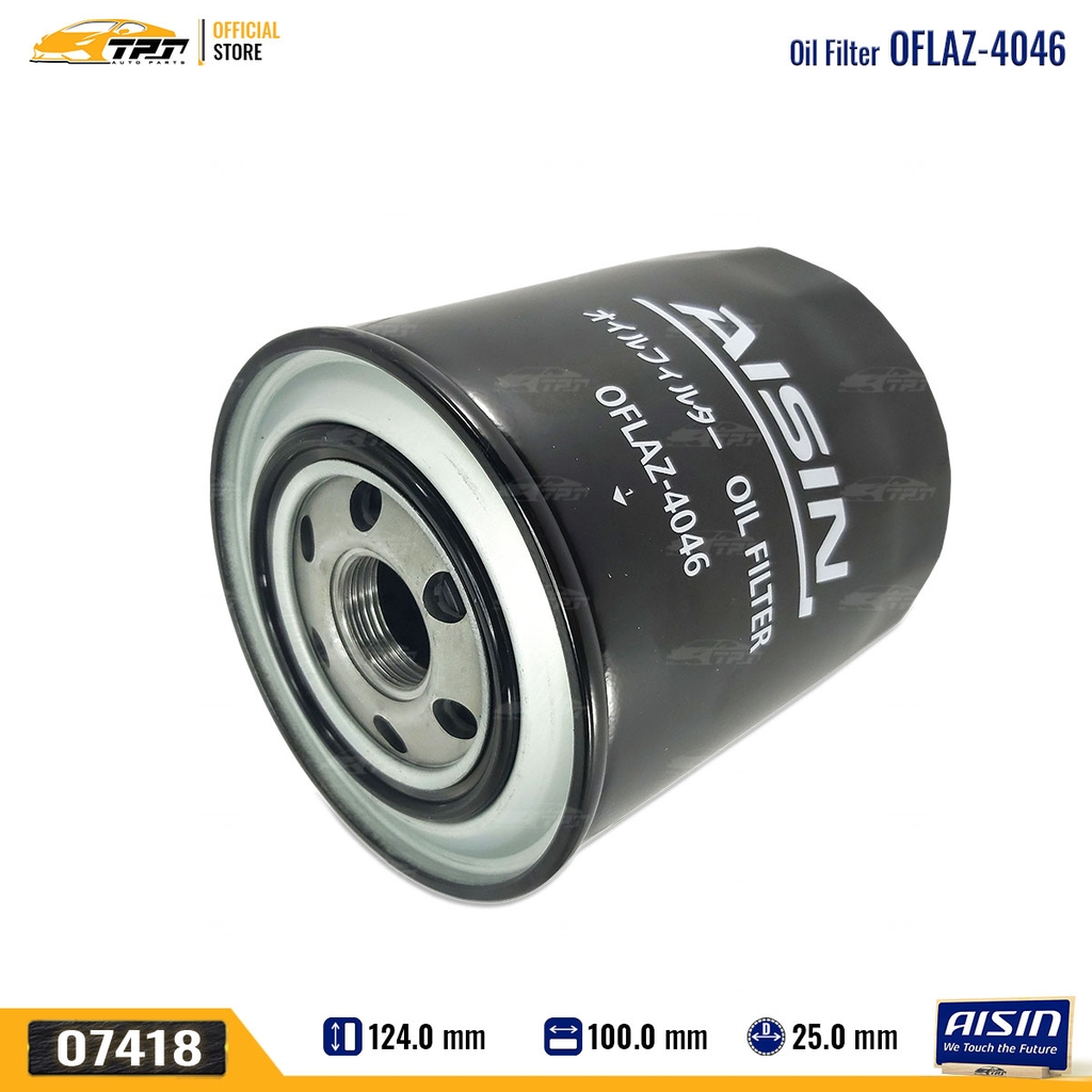 OFLAZ4046 Lọc Nhớt Động Cơ Mitsubishi TRITON PAJERO L300 2.5D AISIN - Japan