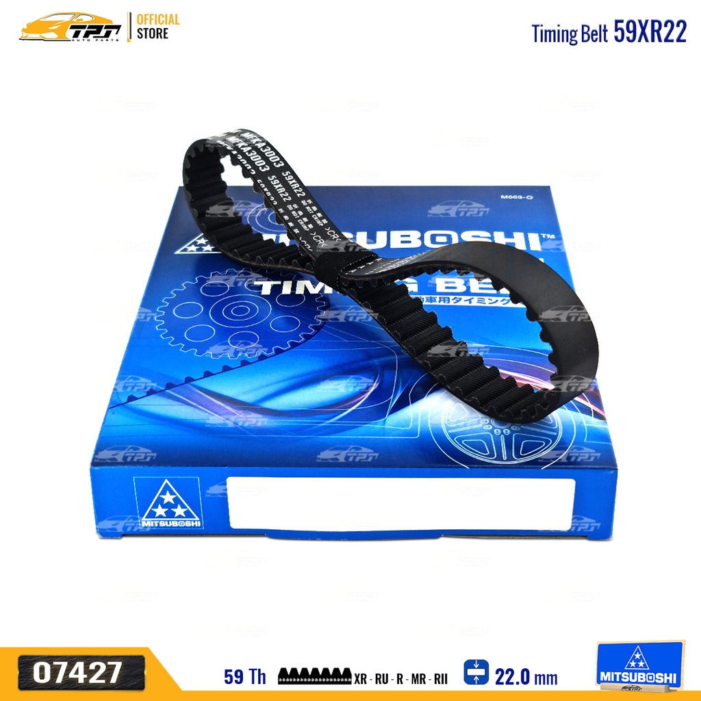 59XR22 Dây Curoa Cam / Dây Đai Răng Kia CARNIVAL V6 98-05 Mitsuboshi - Japan