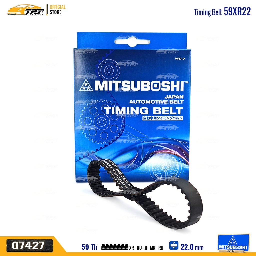 59XR22 Dây Curoa Cam / Dây Đai Răng Kia CARNIVAL V6 98-05 Mitsuboshi - Japan