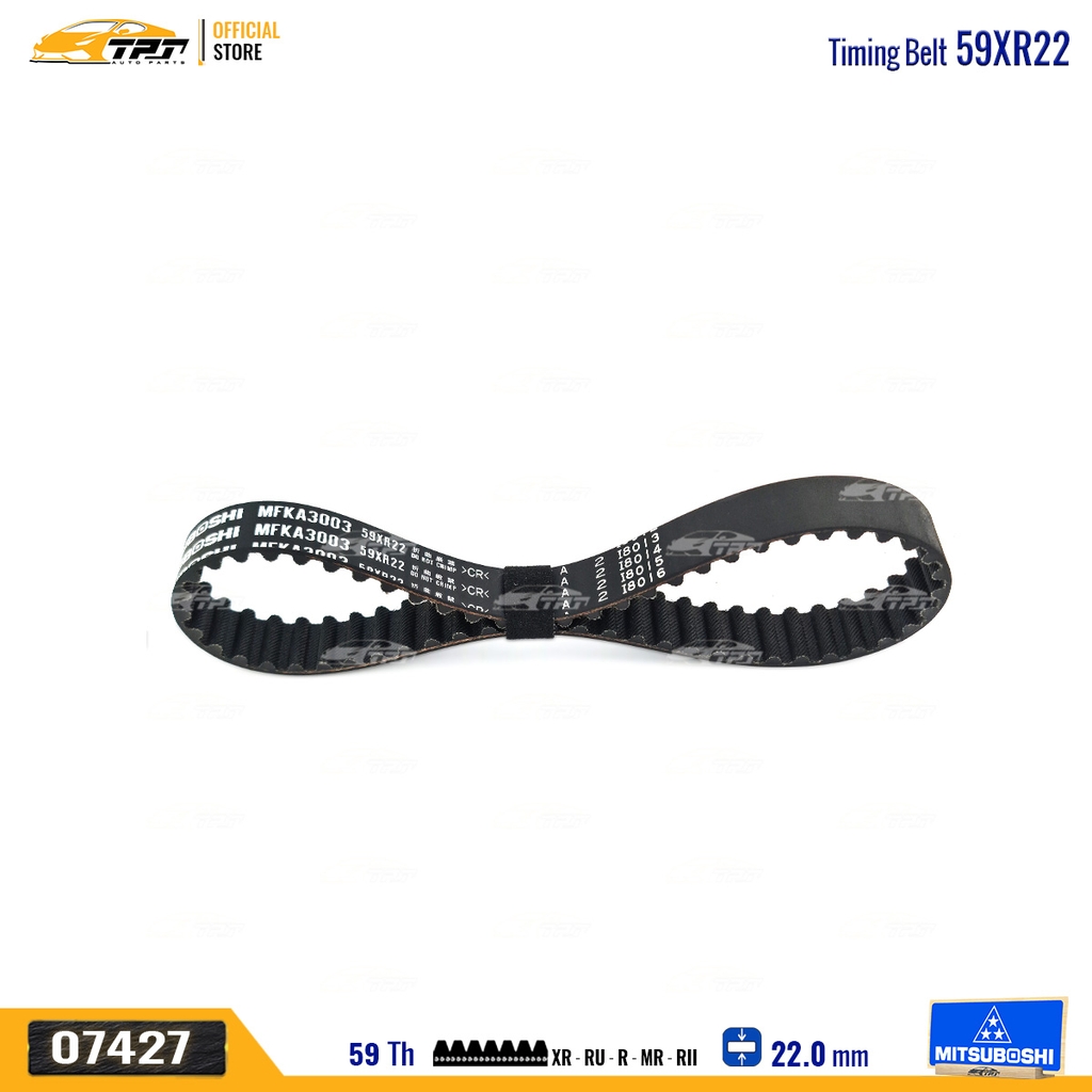 59XR22 Dây Curoa Cam / Dây Đai Răng Kia CARNIVAL V6 98-05 Mitsuboshi - Japan