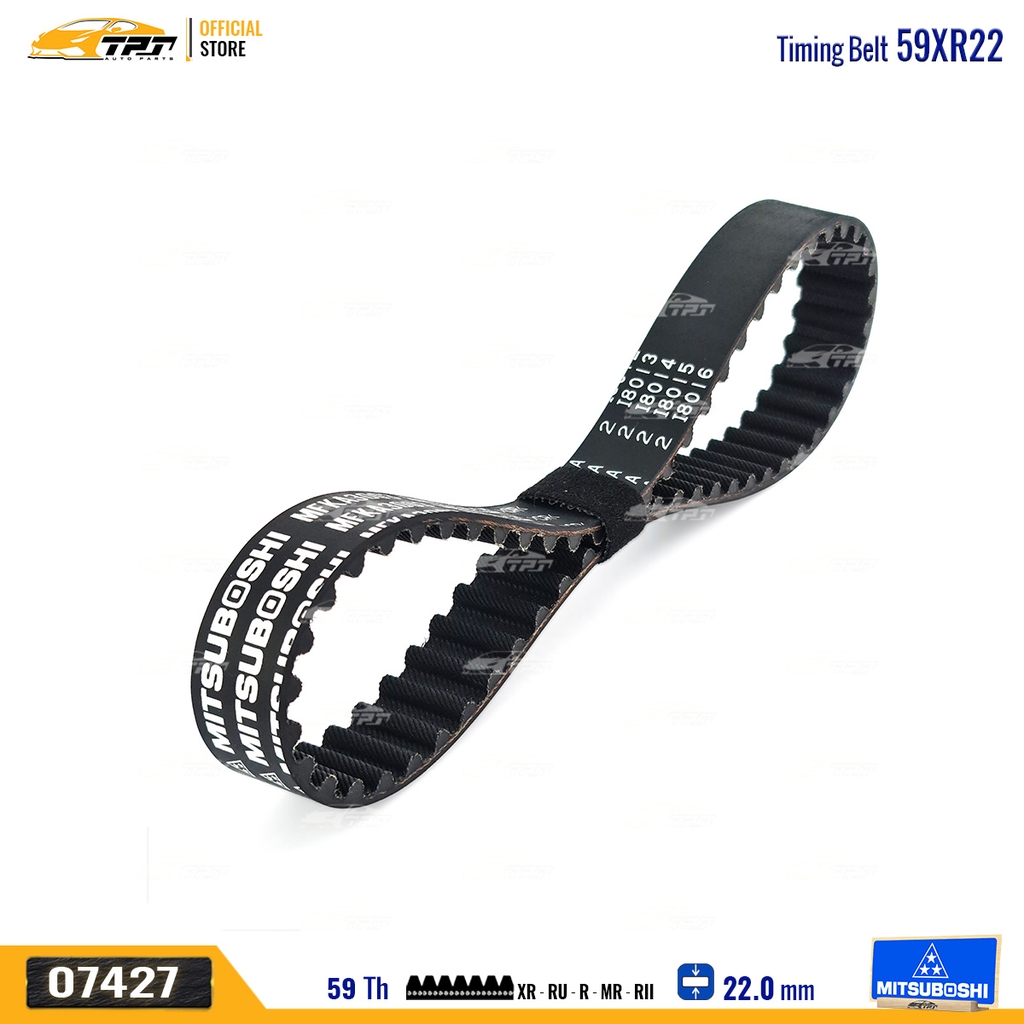 59XR22 Dây Curoa Cam / Dây Đai Răng Kia CARNIVAL V6 98-05 Mitsuboshi - Japan