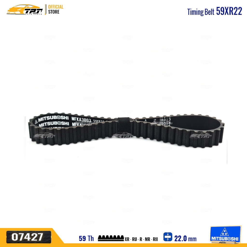 59XR22 Dây Curoa Cam / Dây Đai Răng Kia CARNIVAL V6 98-05 Mitsuboshi - Japan