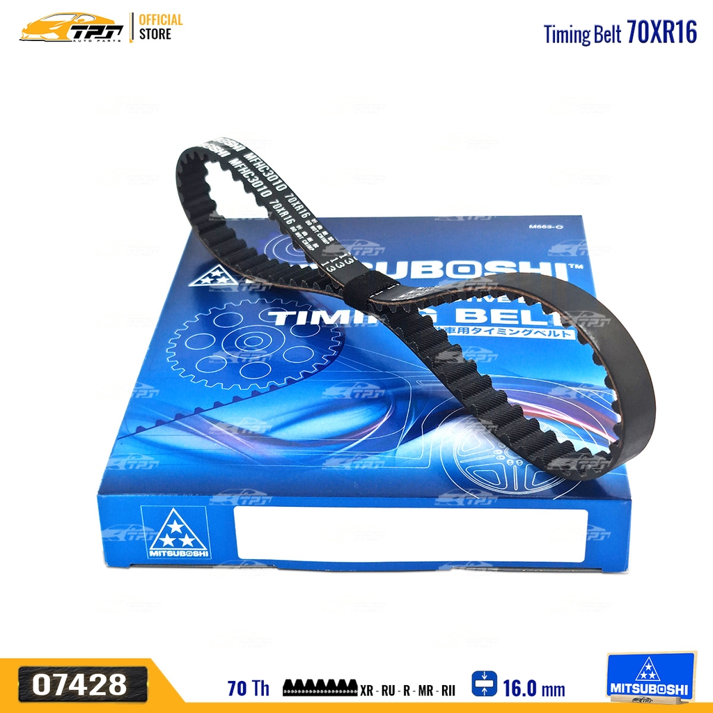 70XR16 Dây Curoa Cam / Dây Đai Răng Honda ACCORD 1.6-2.0 Mitsuboshi - Japan