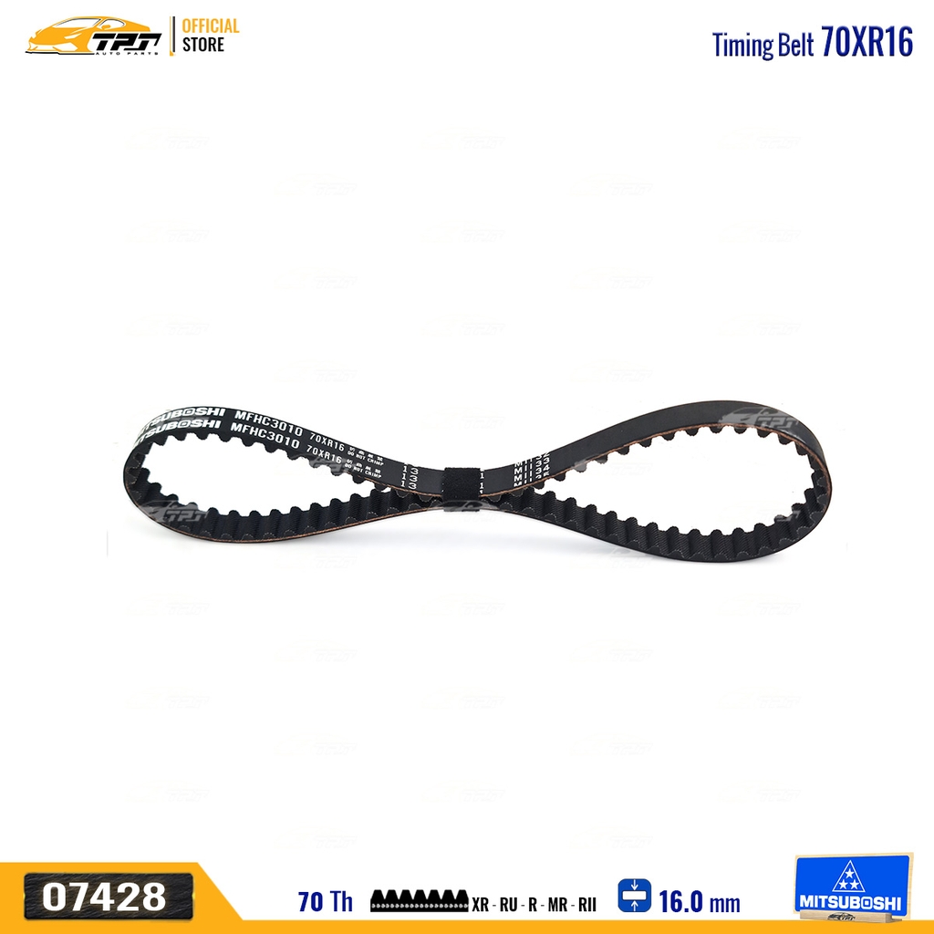 70XR16 Dây Curoa Cam / Dây Đai Răng Honda ACCORD 1.6-2.0 Mitsuboshi - Japan
