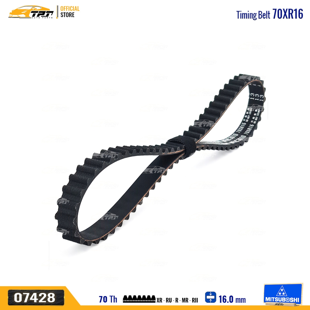 70XR16 Dây Curoa Cam / Dây Đai Răng Honda ACCORD 1.6-2.0 Mitsuboshi - Japan