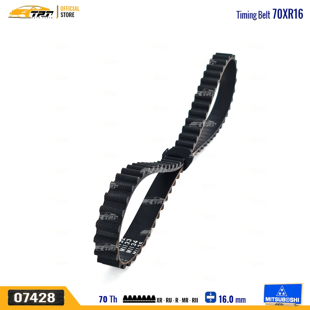 70XR16 Dây Curoa Cam / Dây Đai Răng Honda ACCORD 1.6-2.0 Mitsuboshi - Japan