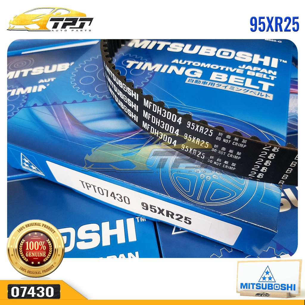 95XR25 Dây Curoa Cam / Dây Đai Răng Daihatsu FEROZA Mitsuboshi - Japan