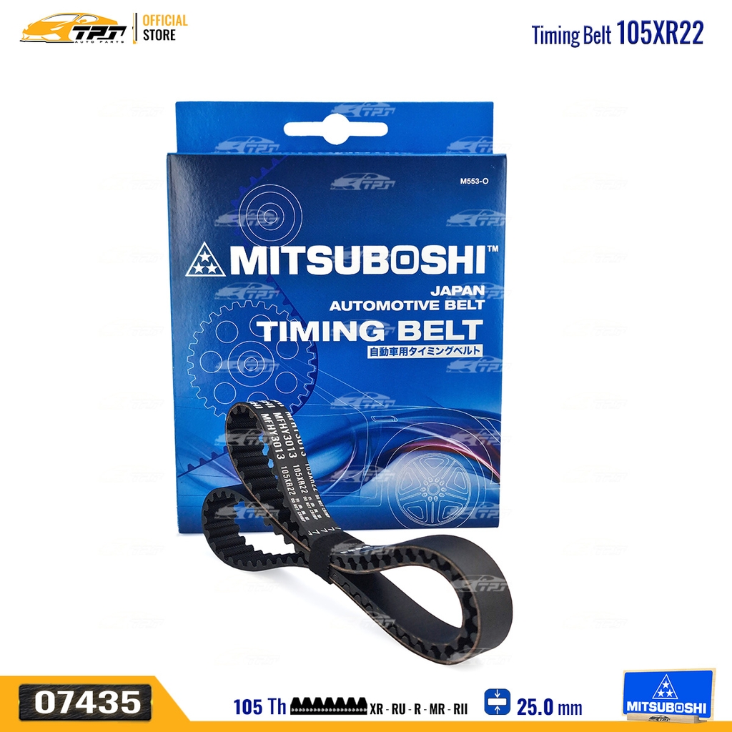 105XR22 Dây Curoa Cam / Dây Đai Răng Hyundai ACCENT Mitsuboshi - Japan