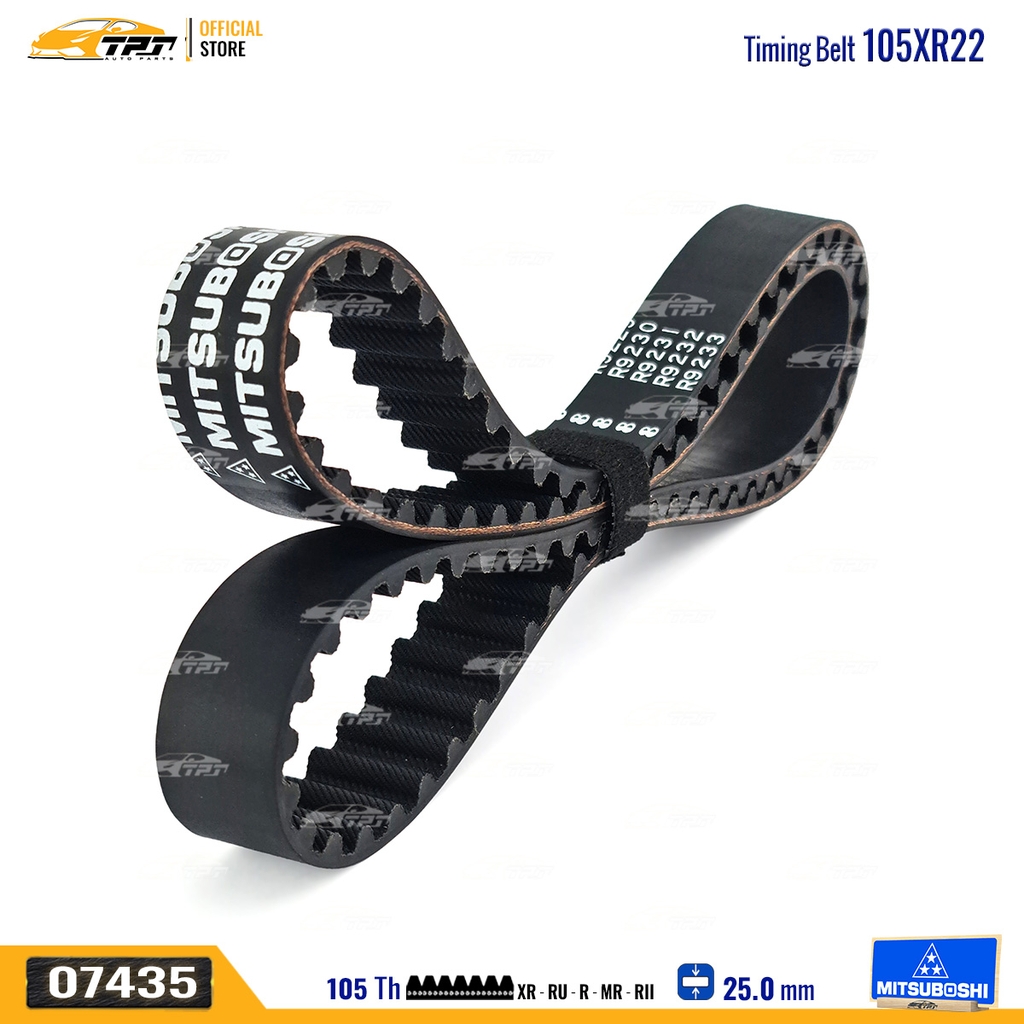 105XR22 Dây Curoa Cam / Dây Đai Răng Hyundai ACCENT Mitsuboshi - Japan