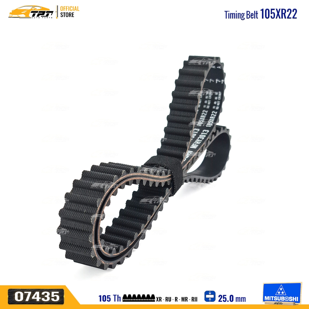 105XR22 Dây Curoa Cam / Dây Đai Răng Hyundai ACCENT Mitsuboshi - Japan