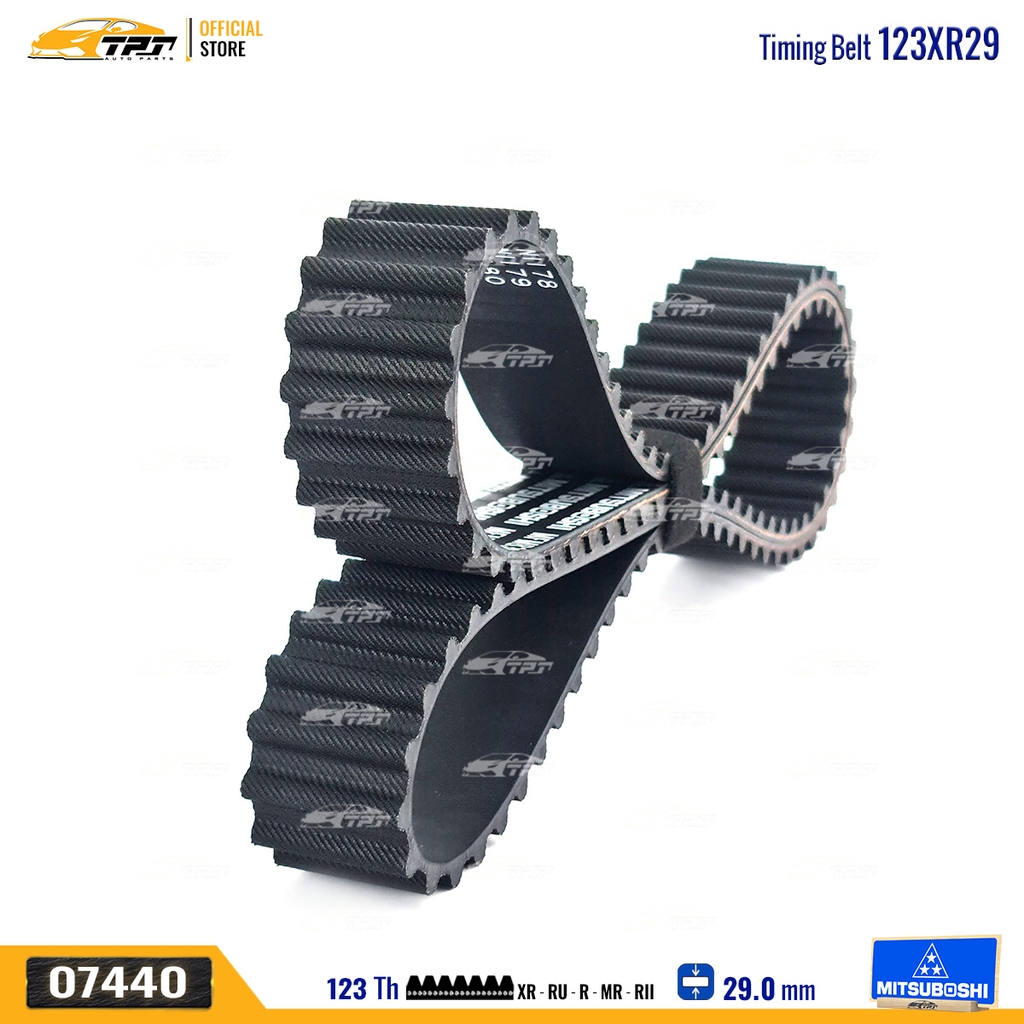 123XR29 Dây Curoa Cam / Dây Đai Răng MITSUBOSHI JOLIE Mitsuboshi - Japan