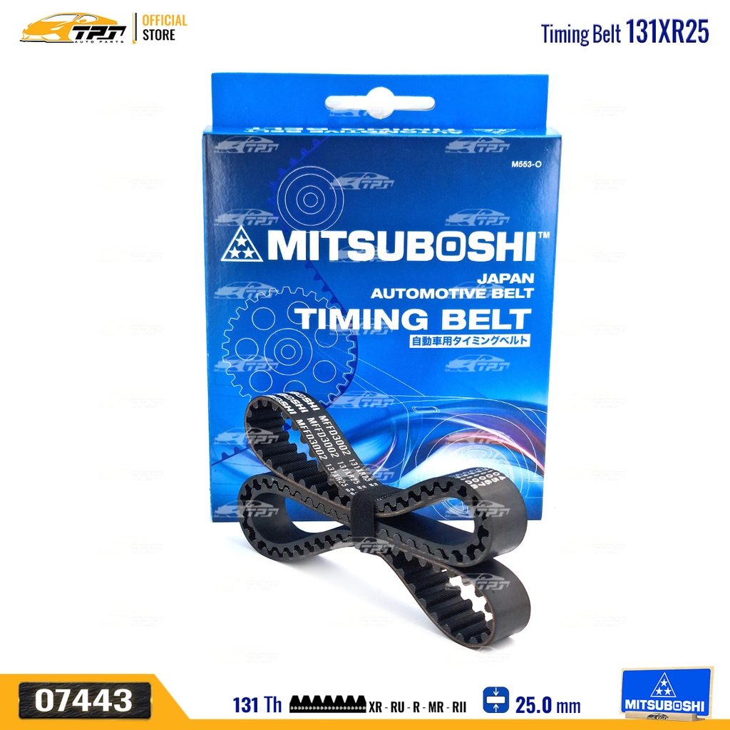 131XR25 Dây Curoa Cam / Dây Đai Răng Ford FIESTA Mitsuboshi - Japan