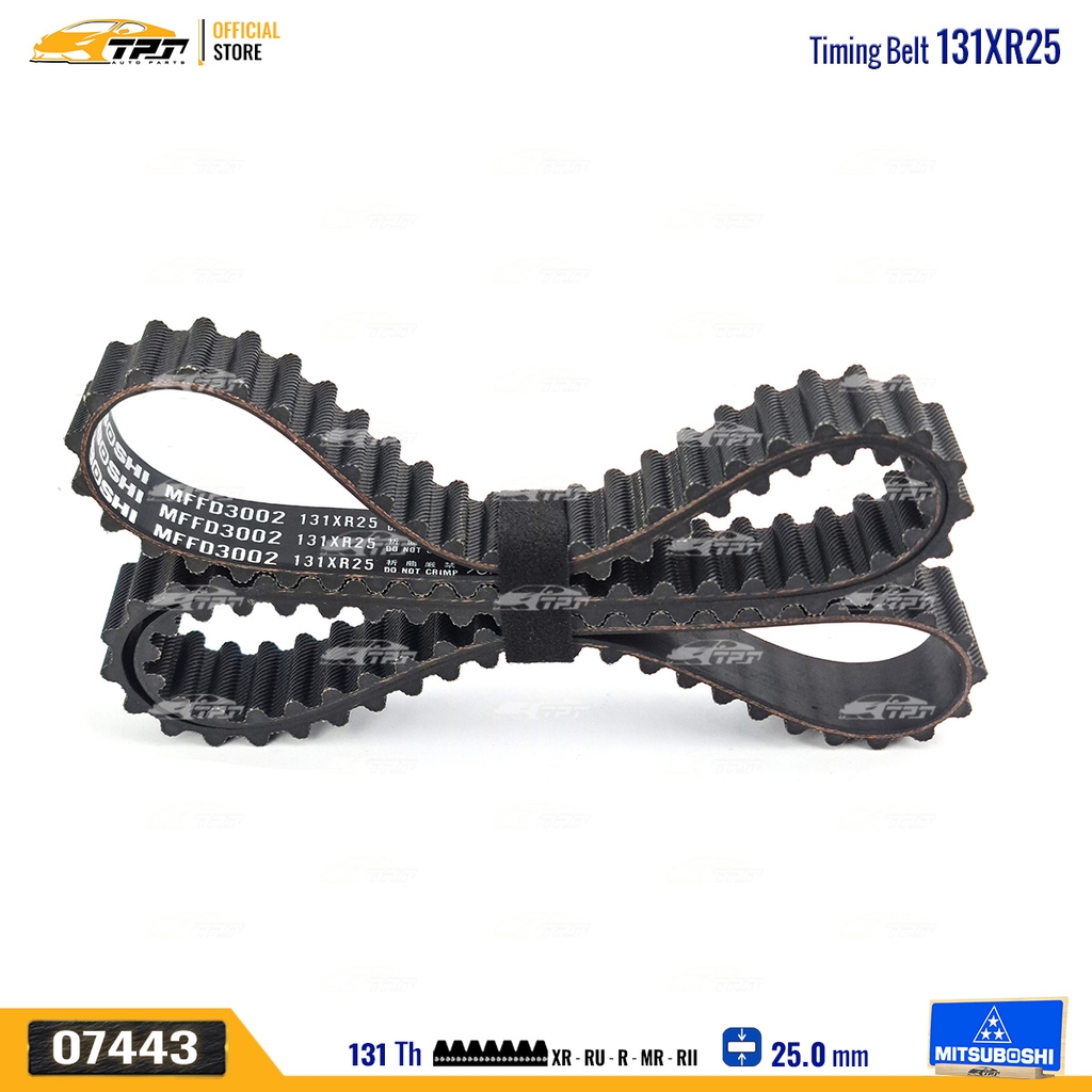 131XR25 Dây Curoa Cam / Dây Đai Răng Ford FIESTA Mitsuboshi - Japan