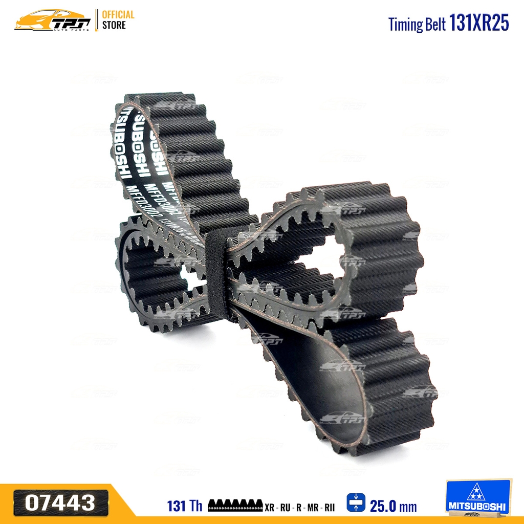 131XR25 Dây Curoa Cam / Dây Đai Răng Ford FIESTA Mitsuboshi - Japan
