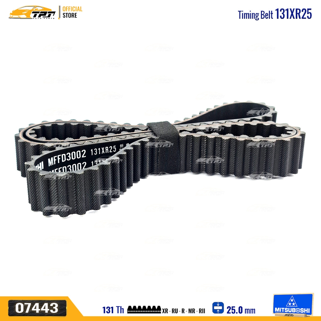 131XR25 Dây Curoa Cam / Dây Đai Răng Ford FIESTA Mitsuboshi - Japan