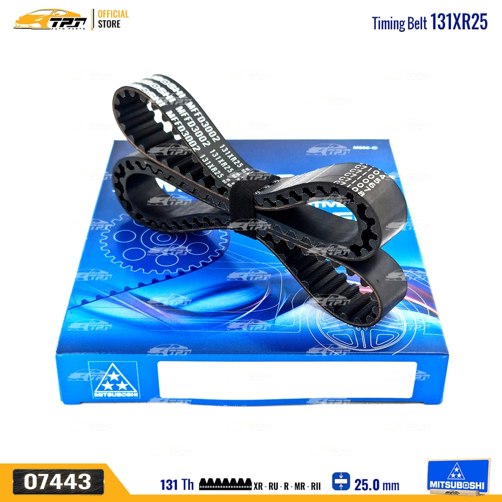 131XR25 Dây Curoa Cam / Dây Đai Răng Ford FIESTA Mitsuboshi - Japan