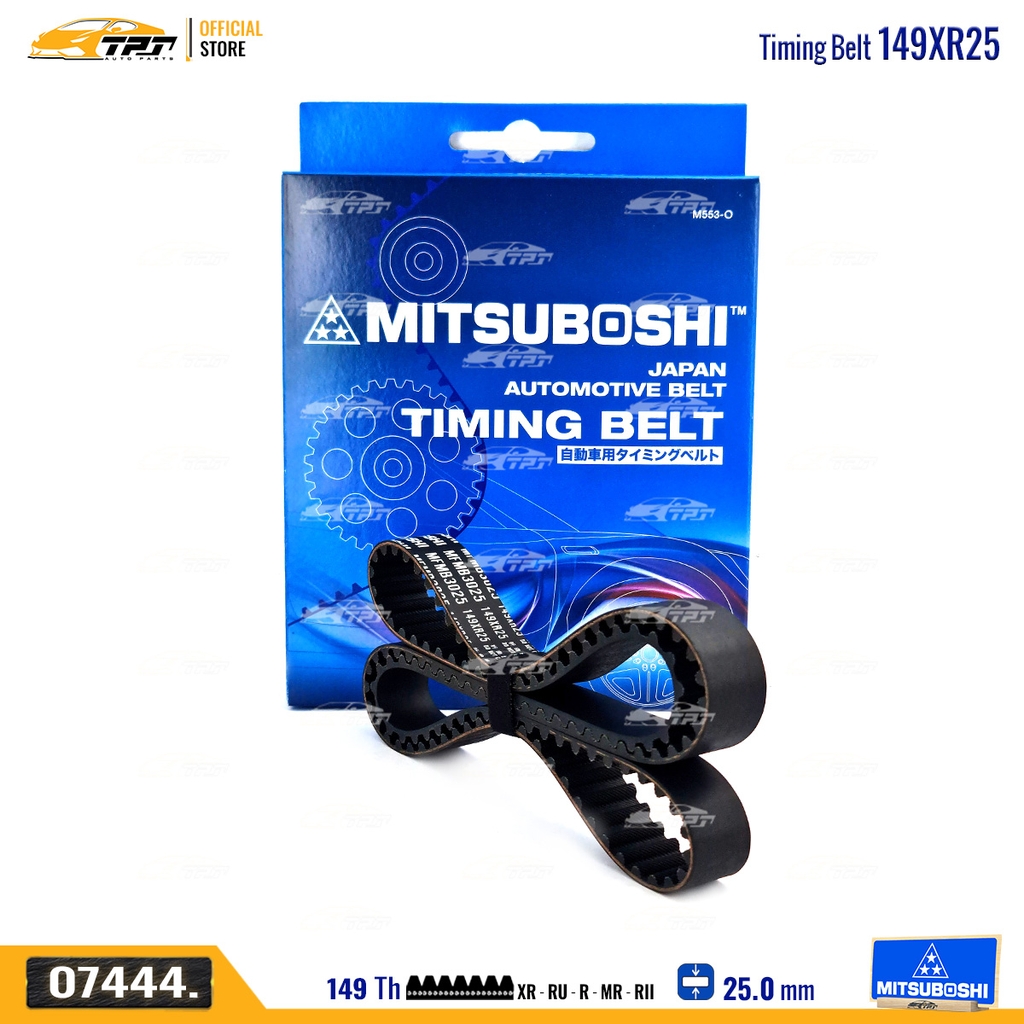 149XR25 Dây Curoa Cam / Dây Đai Răng Hyundai STAREX - H1 - LIBERO - GALLOPER - GRANDEUR 3.0 Mitsuboshi - Japan