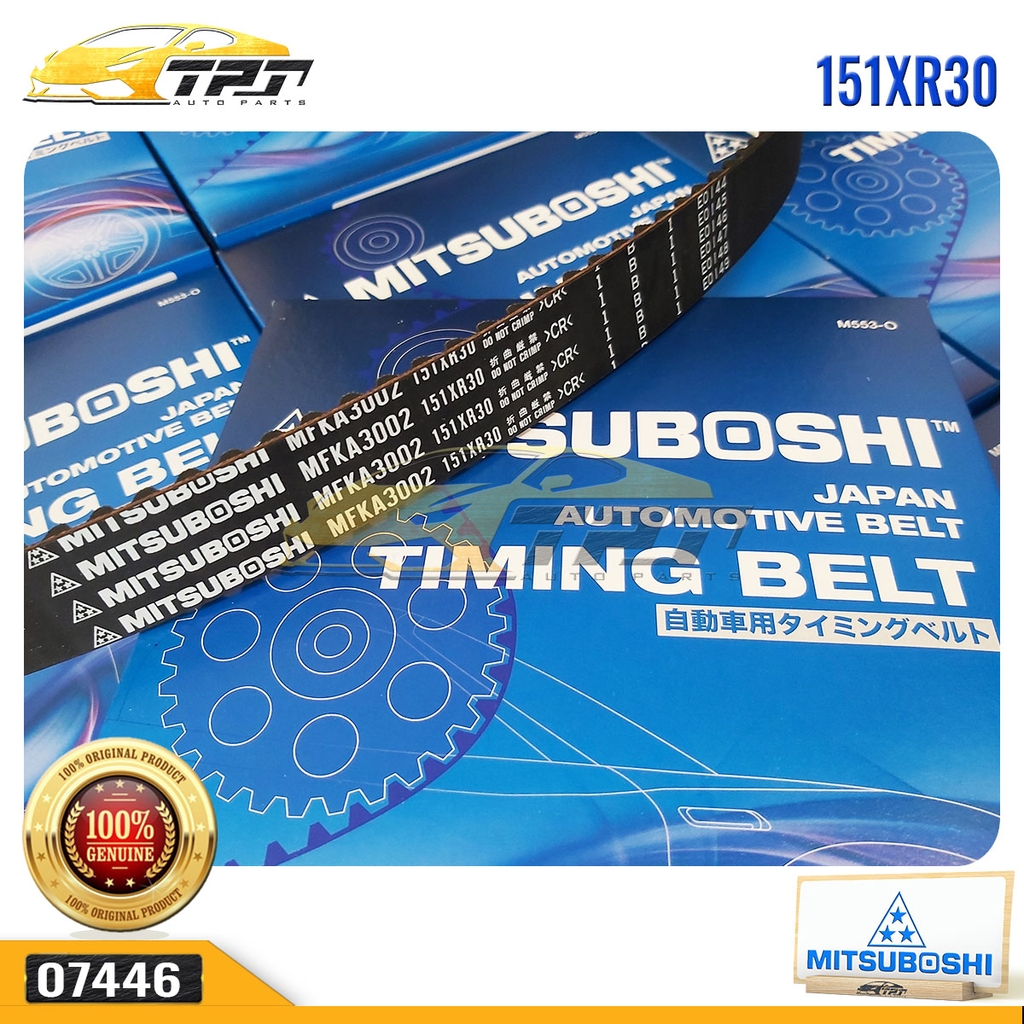 151XR30 Dây Curoa Cam / Dây Đai Răng Kia CARNIVAL 98-05 Mitsuboshi - Japan