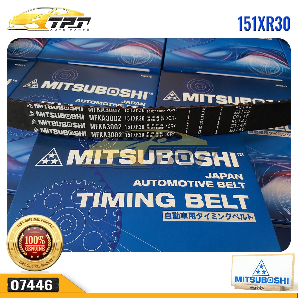 151XR30 Dây Curoa Cam / Dây Đai Răng Kia CARNIVAL 98-05 Mitsuboshi - Japan