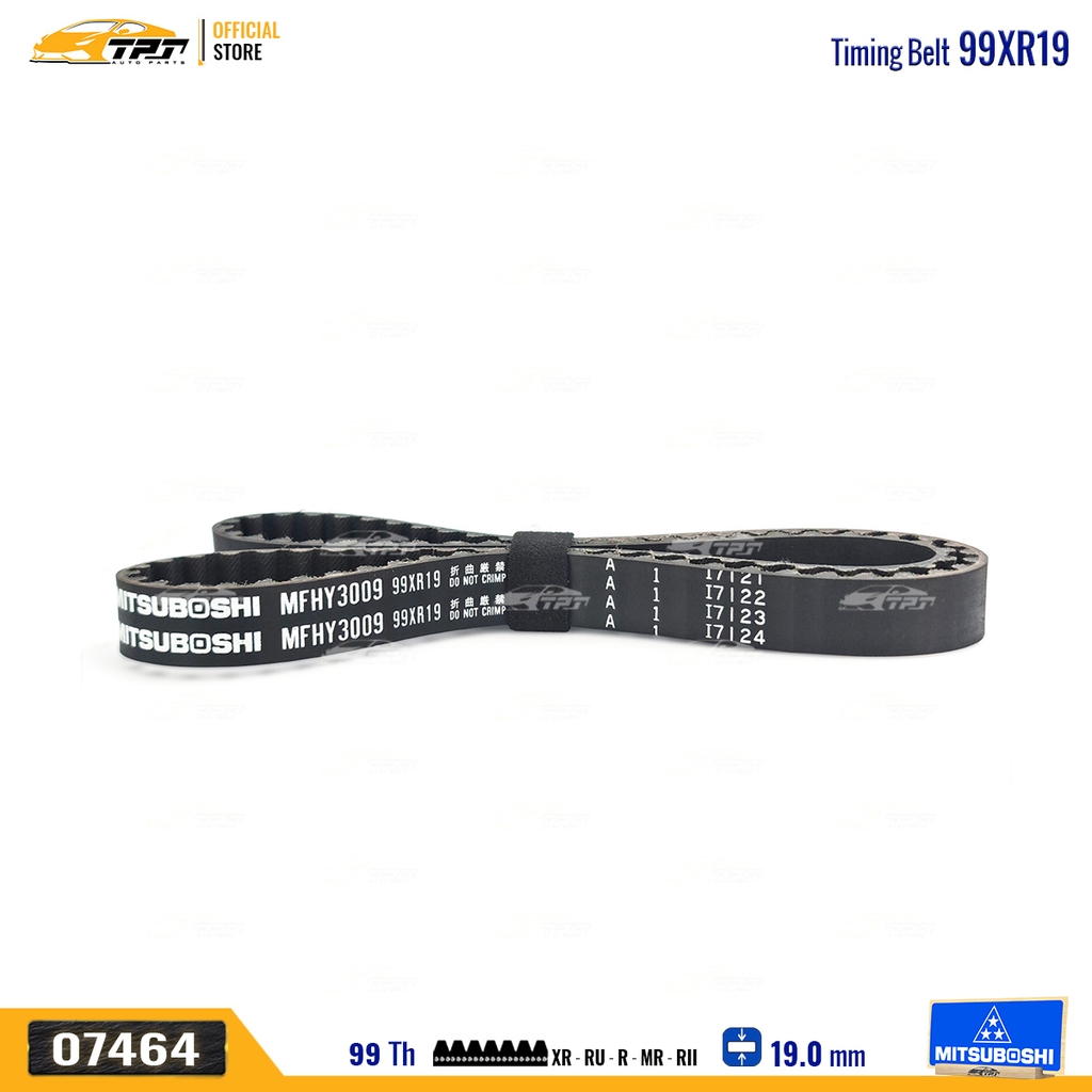 99XR19 Dây Curoa Cam / Dây Đai Răng Mitsubishi TRITON 2.5 4WD Mitsuboshi - Japan