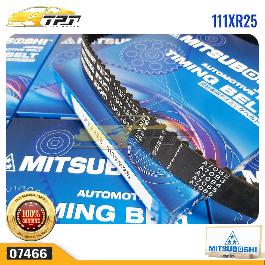 111XR25 Dây Curoa Cam / Dây Đai Răng Kia OPTIMA 1.8-2.0 - Hyundai AVANTE 1.8 Mitsuboshi - Japan