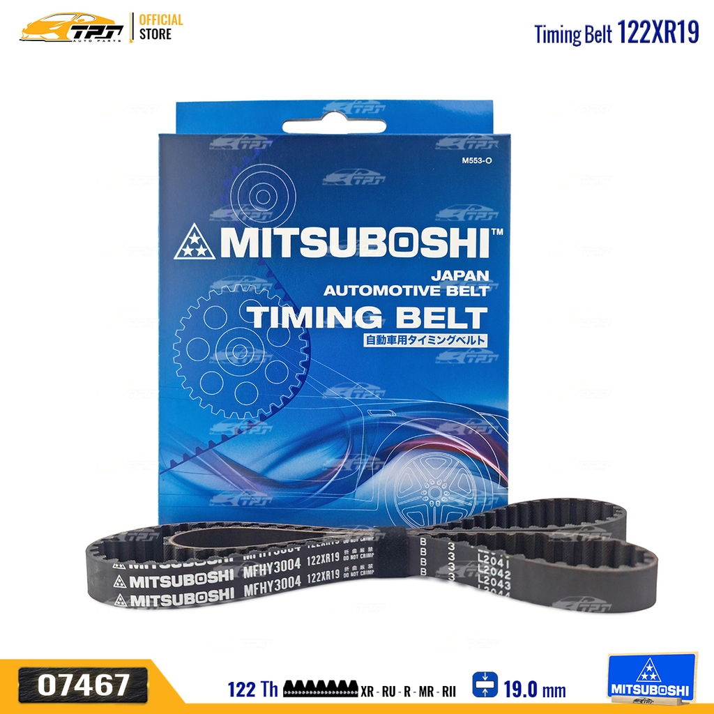 122XR19 Dây Curoa Cam / Dây Đai Răng Hyundai SONATA II Mitsuboshi - Japan