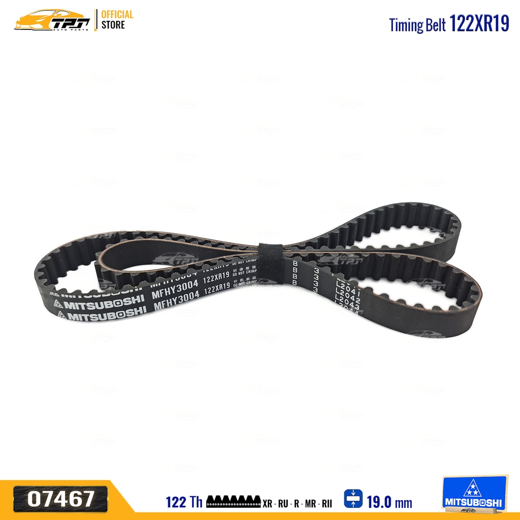 122XR19 Dây Curoa Cam / Dây Đai Răng Hyundai SONATA II Mitsuboshi - Japan