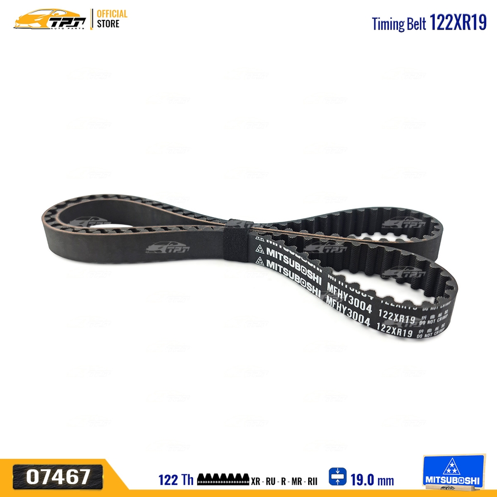 122XR19 Dây Curoa Cam / Dây Đai Răng Hyundai SONATA II Mitsuboshi - Japan