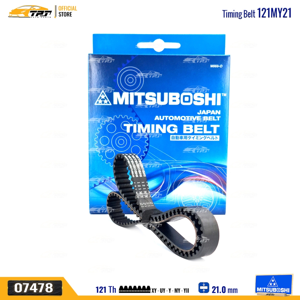 121MY21 Dây Curoa Cam / Dây Đai Răng Toyota COROLLA 1.6 97-01 Mitsuboshi - Japan