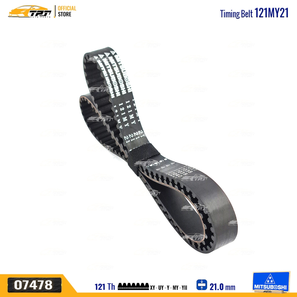 121MY21 Dây Curoa Cam / Dây Đai Răng Toyota COROLLA 1.6 97-01 Mitsuboshi - Japan