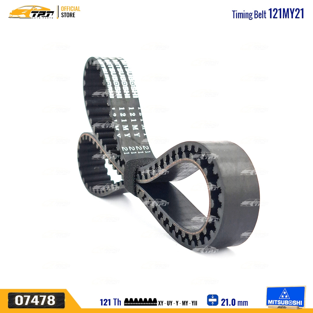 121MY21 Dây Curoa Cam / Dây Đai Răng Toyota COROLLA 1.6 97-01 Mitsuboshi - Japan