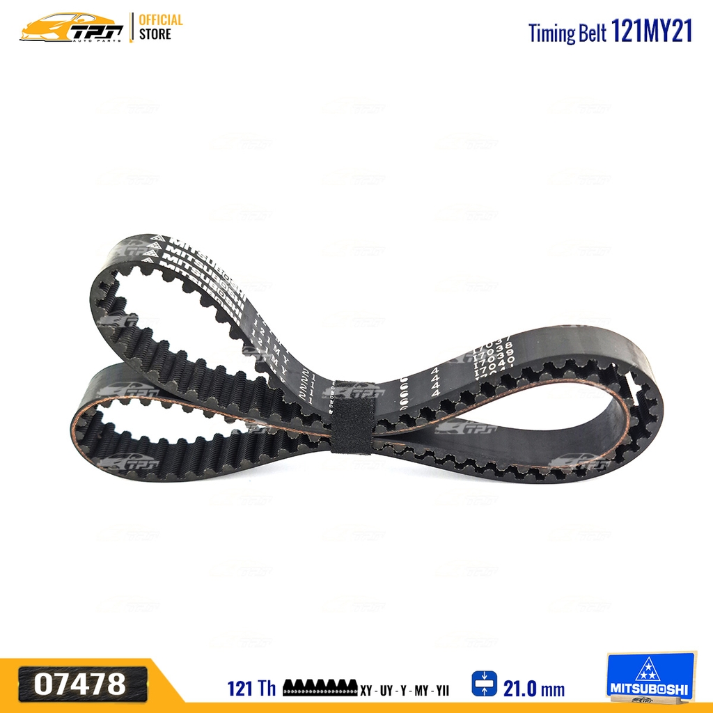 121MY21 Dây Curoa Cam / Dây Đai Răng Toyota COROLLA 1.6 97-01 Mitsuboshi - Japan