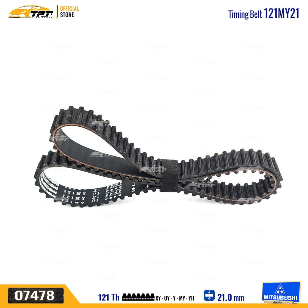 121MY21 Dây Curoa Cam / Dây Đai Răng Toyota COROLLA 1.6 97-01 Mitsuboshi - Japan