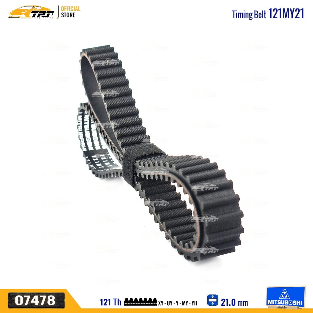 121MY21 Dây Curoa Cam / Dây Đai Răng Toyota COROLLA 1.6 97-01 Mitsuboshi - Japan