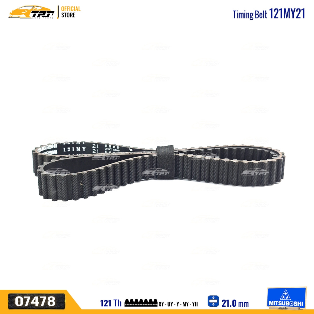 121MY21 Dây Curoa Cam / Dây Đai Răng Toyota COROLLA 1.6 97-01 Mitsuboshi - Japan