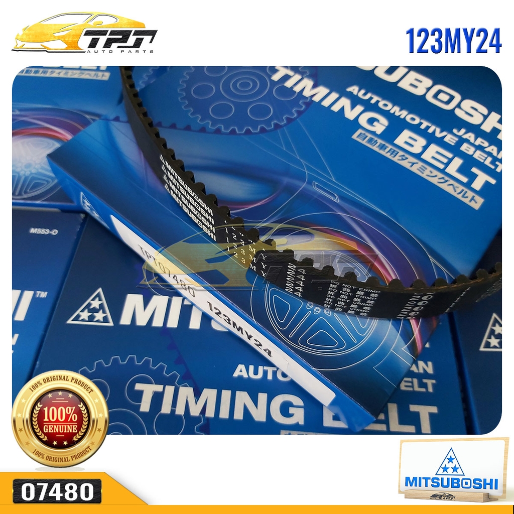 123MY24 Dây Curoa Cam / Dây Đai Răng Toyota COROLLA 1.3 Mitsuboshi - Japan
