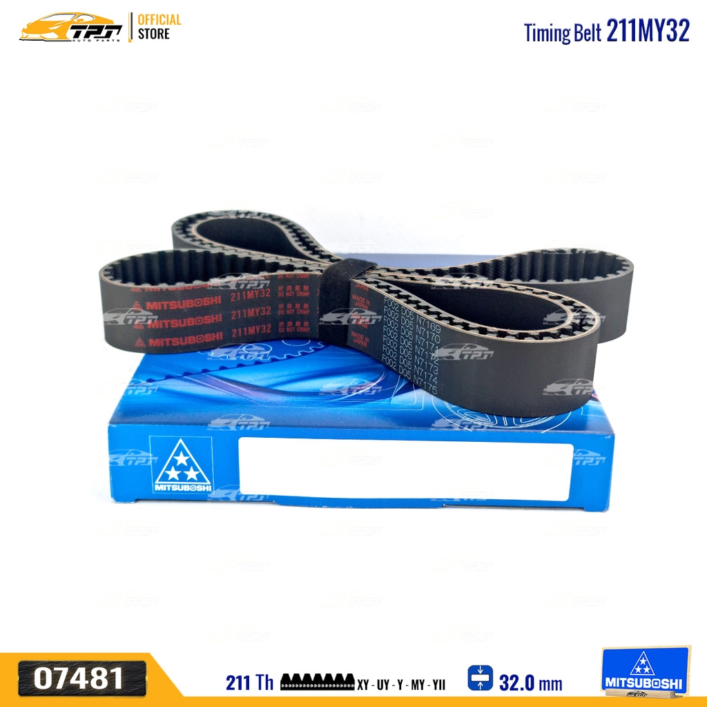 211MY32 Dây Curoa Cam / Dây Đai Răng Toyota CAMRY 3.0V Mitsuboshi - Japan