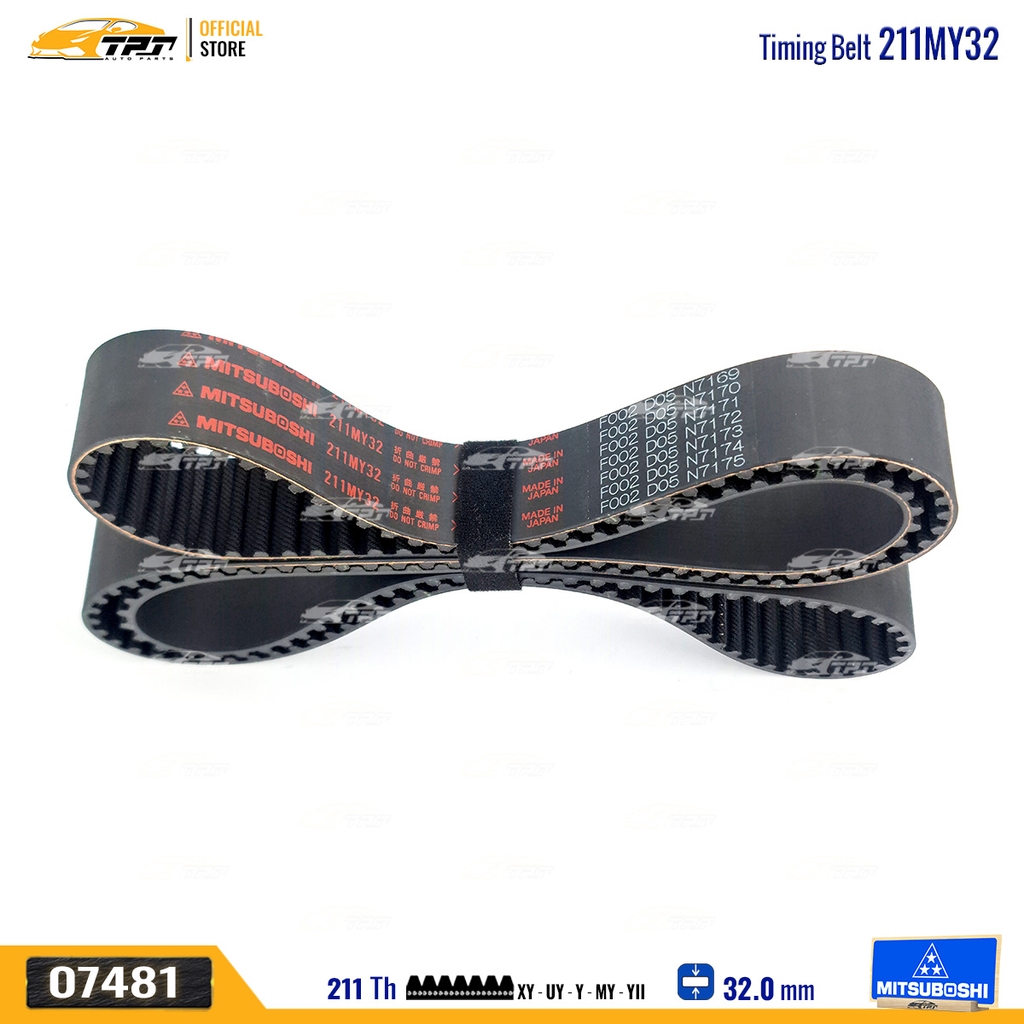 211MY32 Dây Curoa Cam / Dây Đai Răng Toyota CAMRY 3.0V Mitsuboshi - Japan