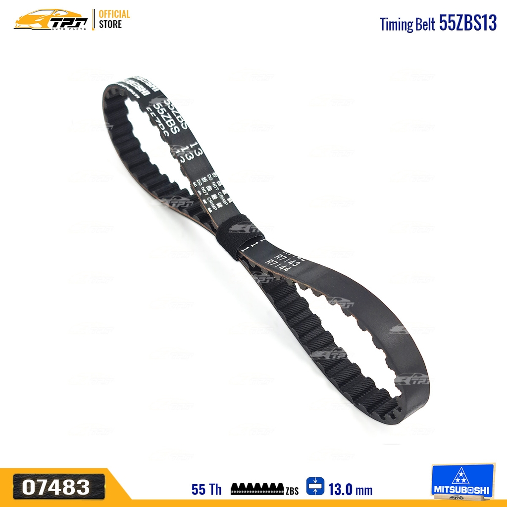 55ZBS13 Dây Curoa Cam / Dây Đai Răng Hyundai GRANDEUR 2.0-2.4 - PORTER - SONATA Mitsuboshi - Japan