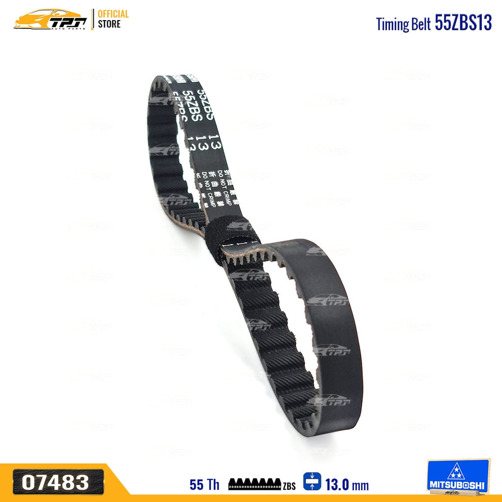 55ZBS13 Dây Curoa Cam / Dây Đai Răng Hyundai GRANDEUR 2.0-2.4 - PORTER - SONATA Mitsuboshi - Japan