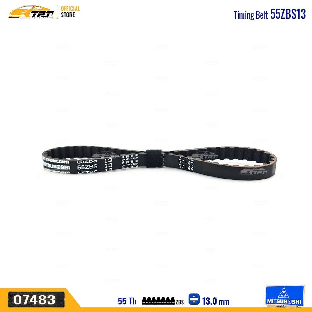 55ZBS13 Dây Curoa Cam / Dây Đai Răng Hyundai GRANDEUR 2.0-2.4 - PORTER - SONATA Mitsuboshi - Japan