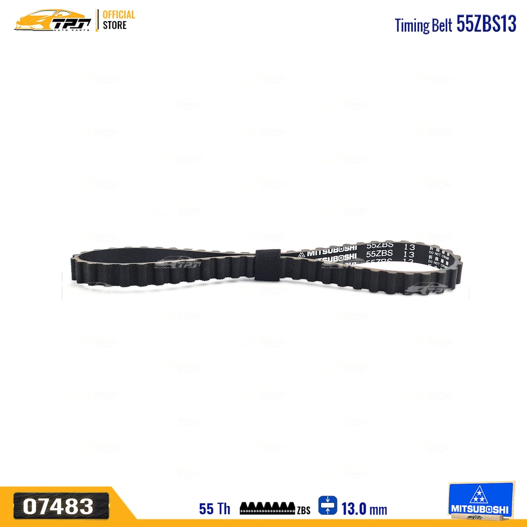 55ZBS13 Dây Curoa Cam / Dây Đai Răng Hyundai GRANDEUR 2.0-2.4 - PORTER - SONATA Mitsuboshi - Japan