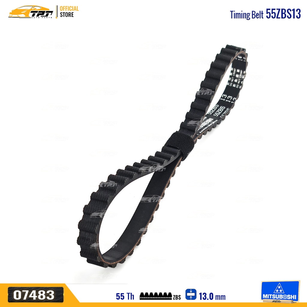55ZBS13 Dây Curoa Cam / Dây Đai Răng Hyundai GRANDEUR 2.0-2.4 - PORTER - SONATA Mitsuboshi - Japan