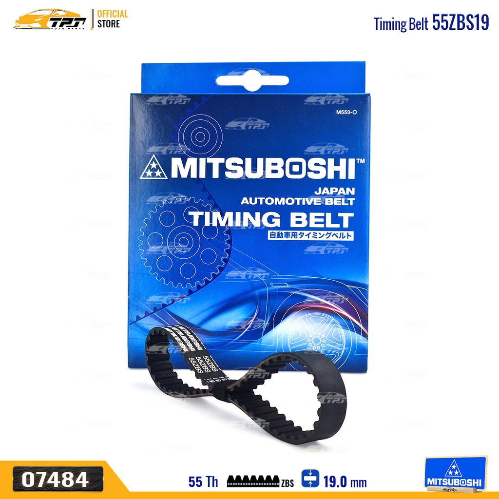 55ZBS19 Dây Curoa Cam / Dây Đai Răng Hyundai STAREX - H1 - H100 Mitsuboshi - Japan